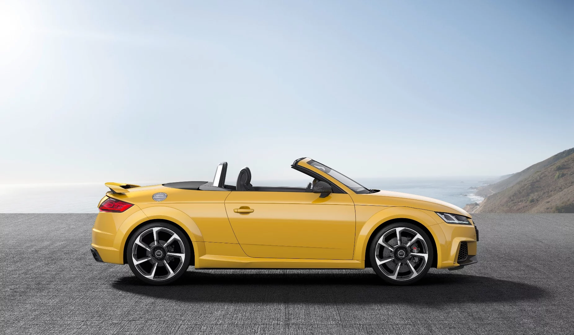The TT RS will hit 100 km/h in 3.7 seconds as a Coupe