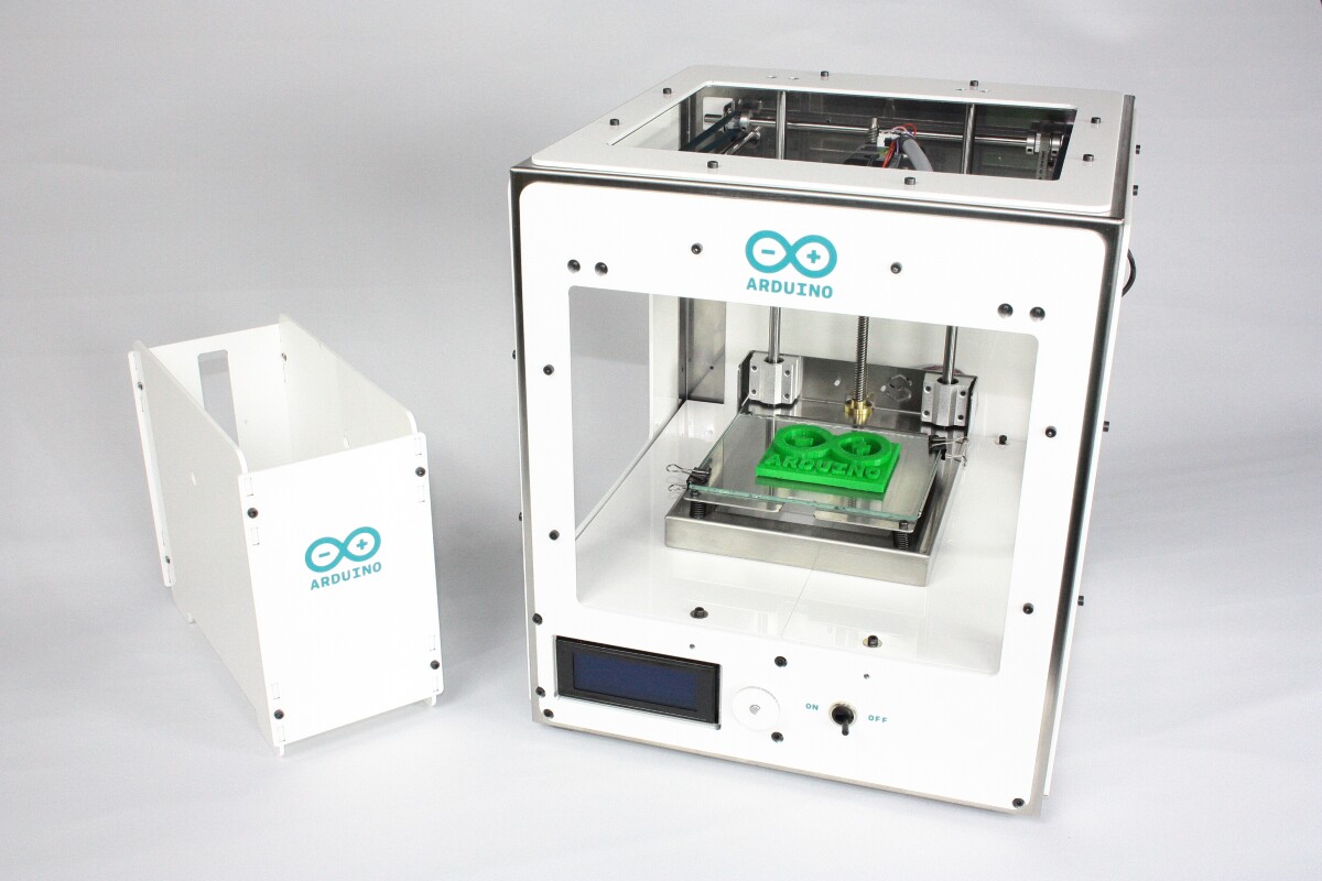 Arduino adds affordable 3D printing to its open source hardware model image.