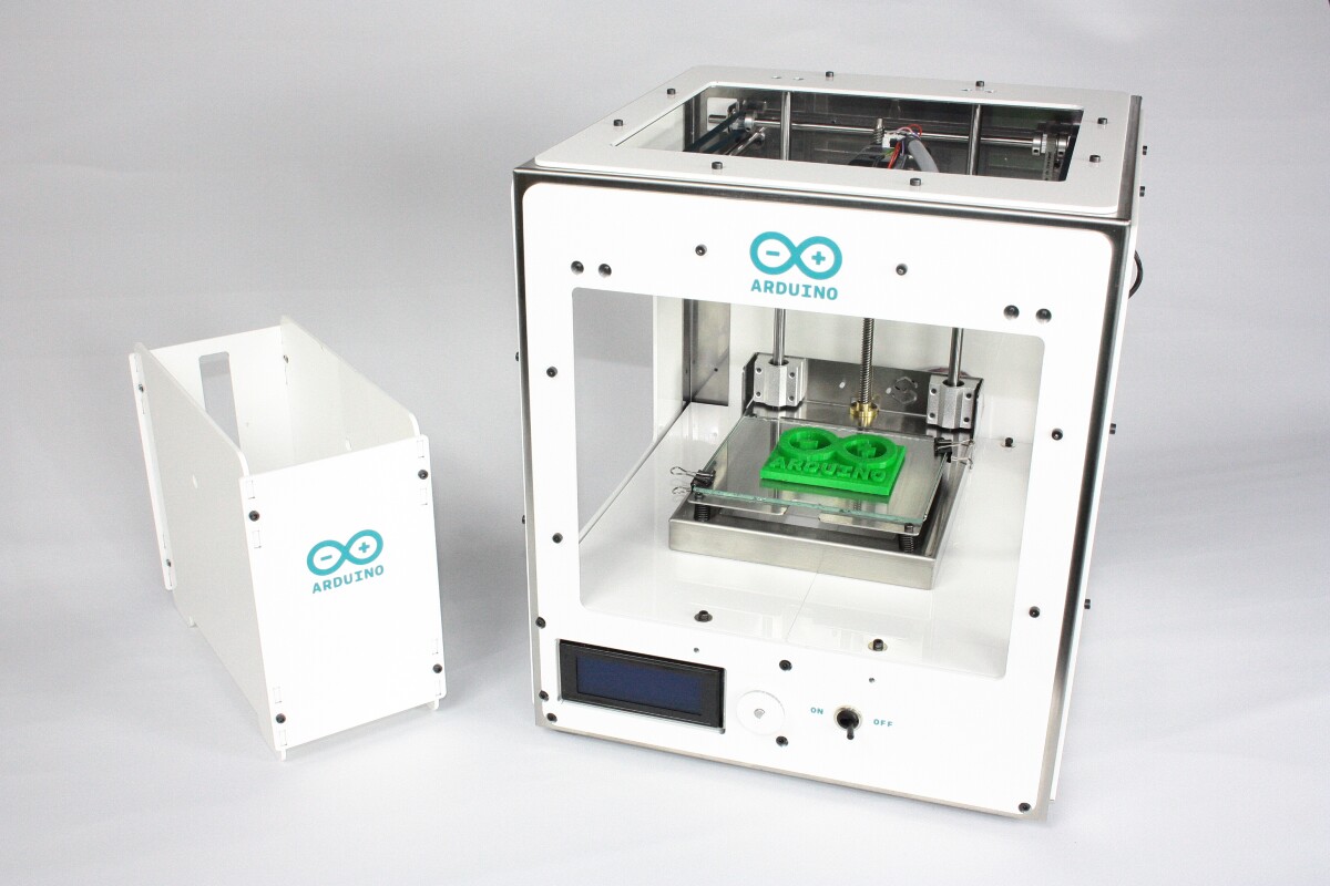 The Arduino/Sharebot Materia 101 3D printer