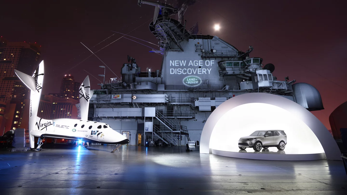 The Land Rover Discovery Vision concept debut