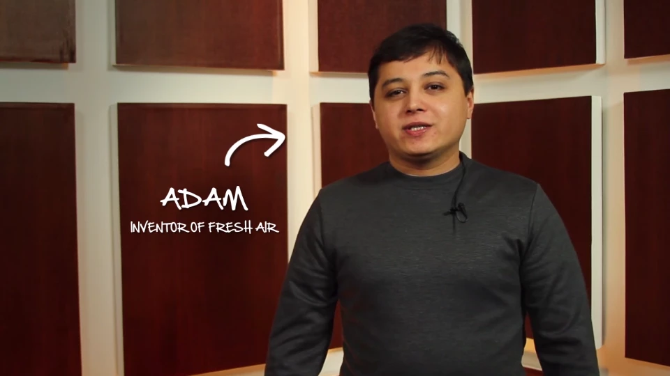 "Adam," inventor of the Fresh Air Plus