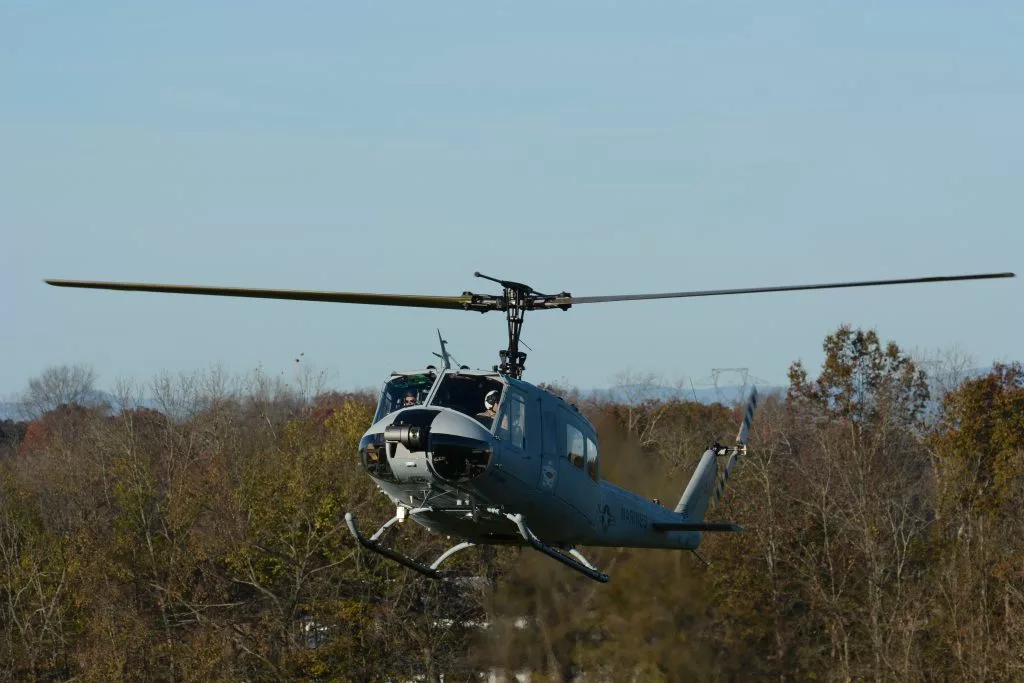 The flight by the AACUS-equipped helicopter is billed as the first ever autonomous point-to-point cargo resupply mission