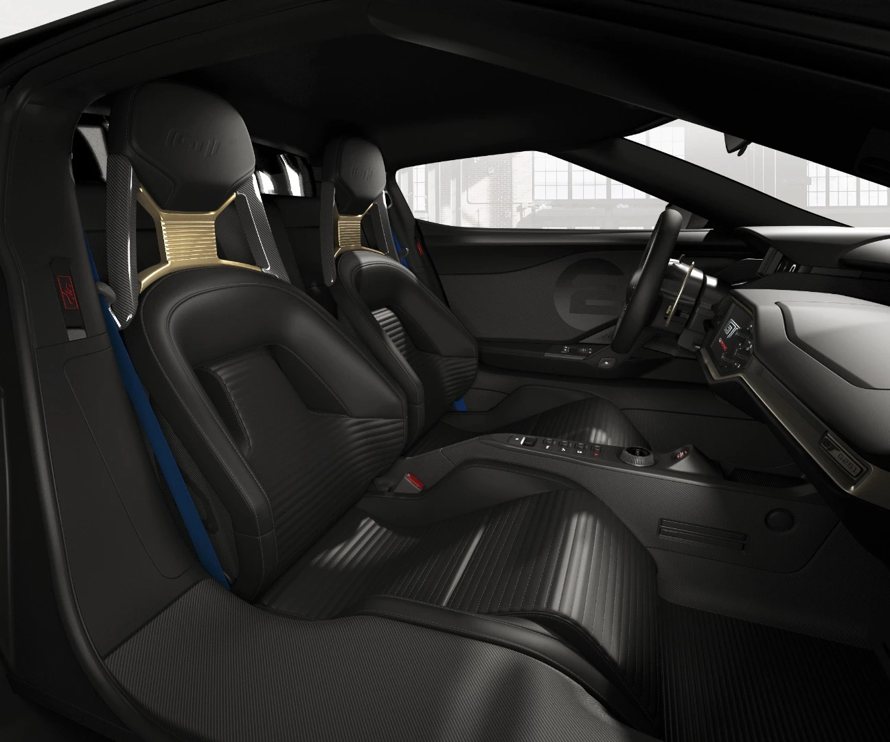 Inside the Ford GT '66 Heritage Edition