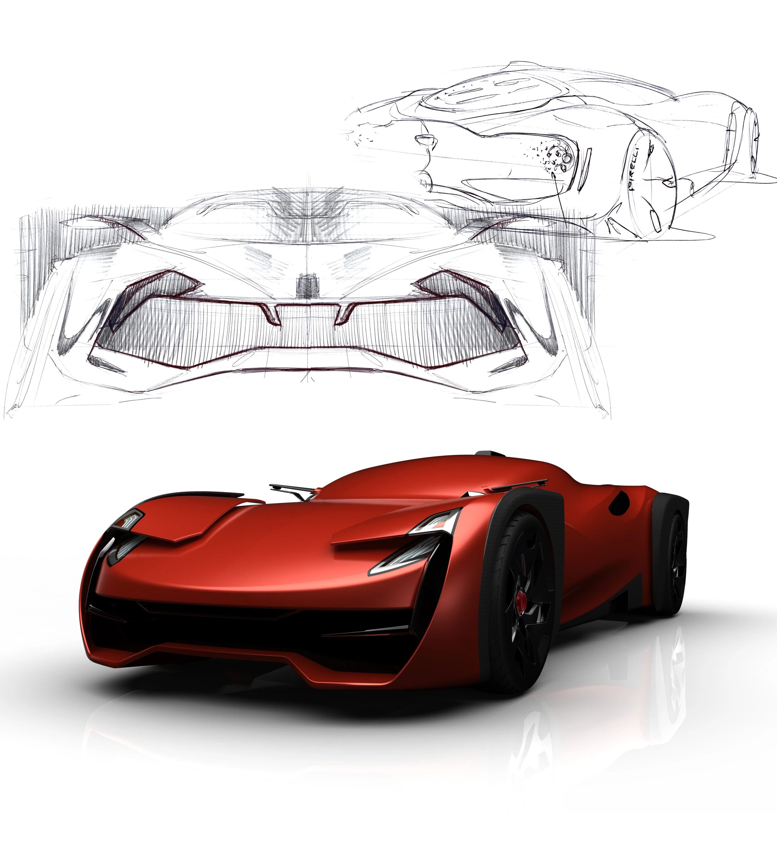 Finalist entry, Ferrari World Design Contest