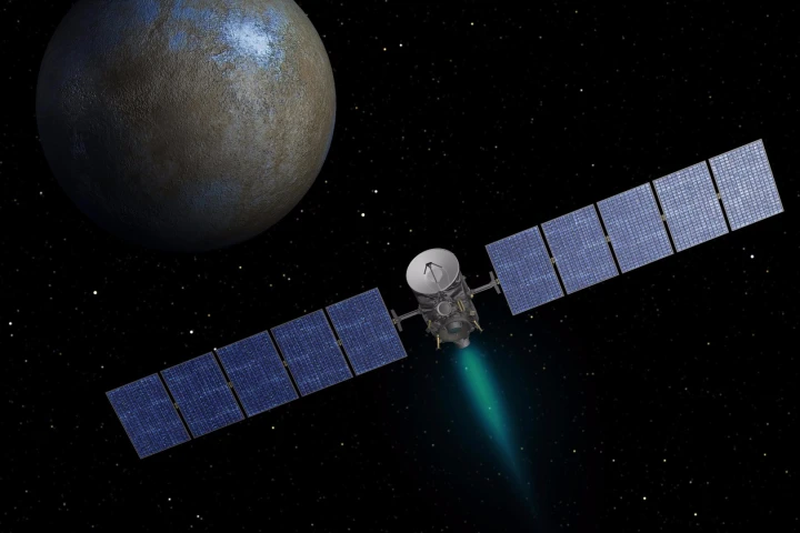 Dawn approaching Ceres