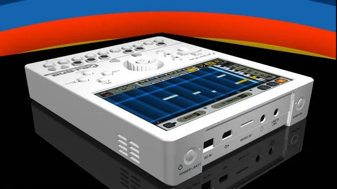 CyberStep says that it has developed the world's first fully portable, handheld digital audio workstation