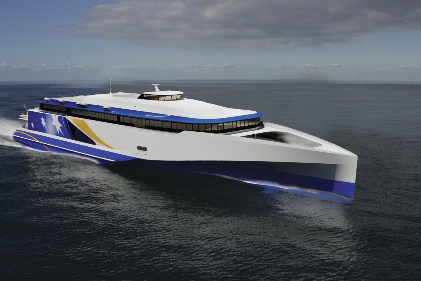 Is This The World S Best Ship Design The Austal 102 Trimaran