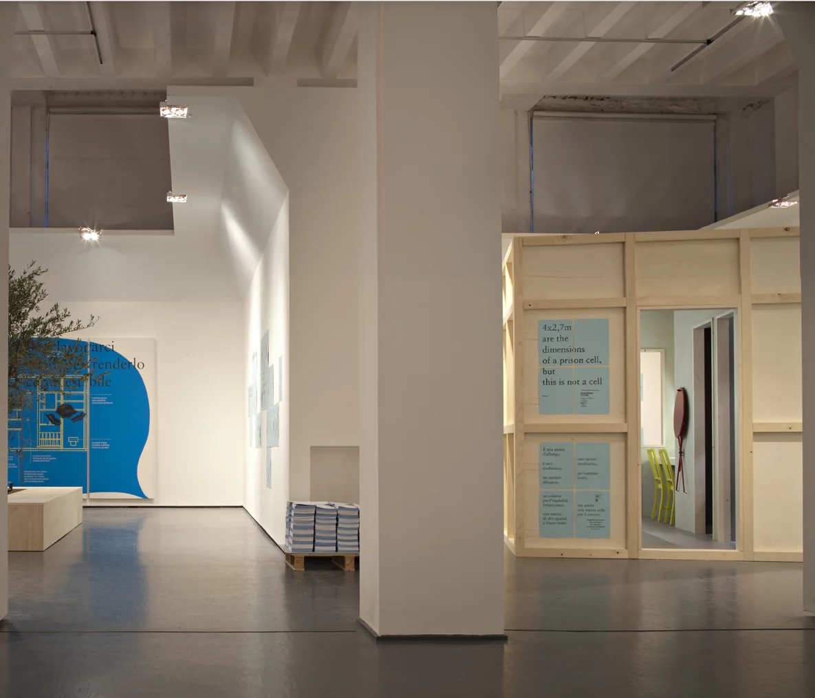 Freedom Room was exhibited at this year's Milan Design Week