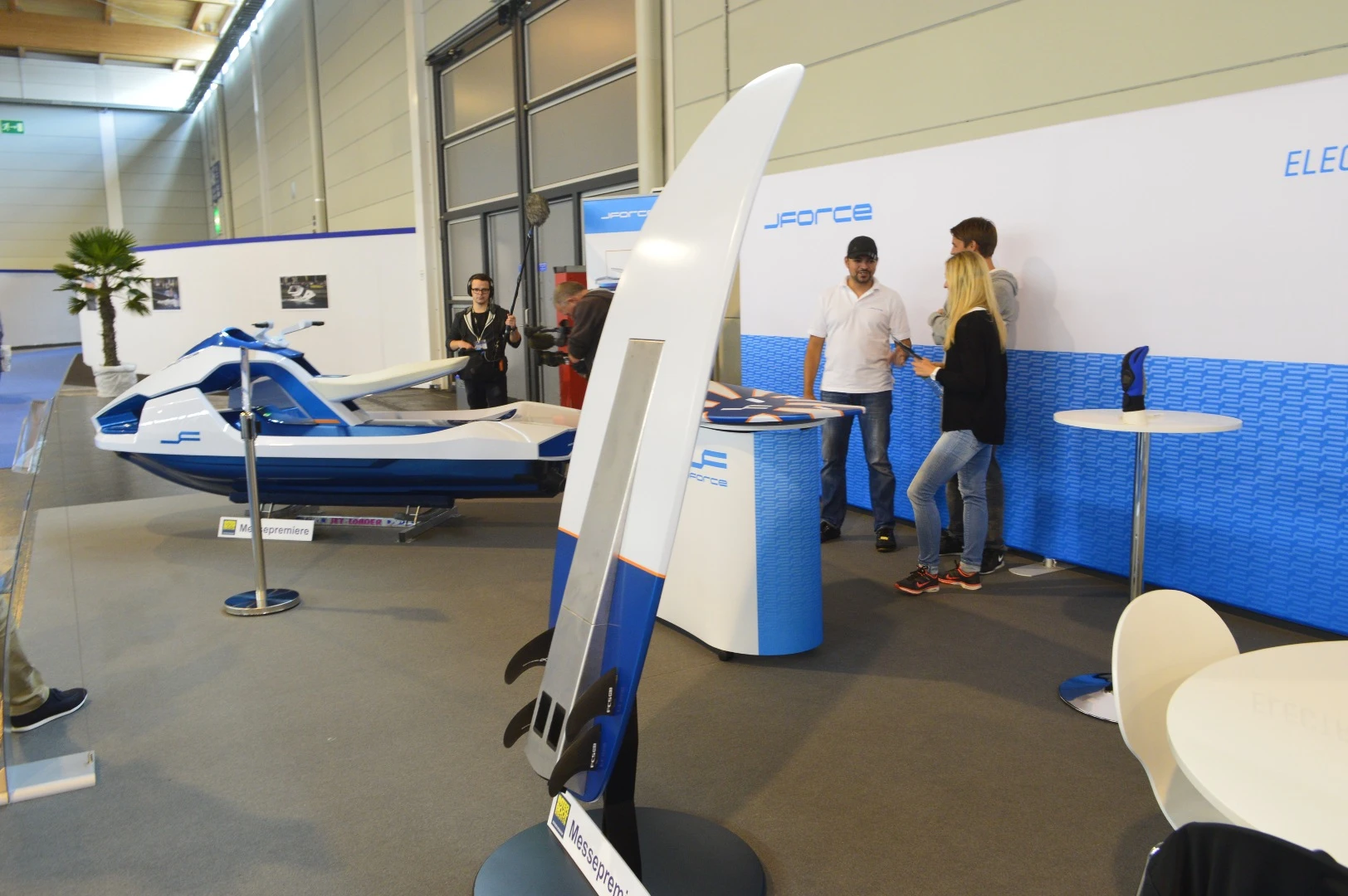 The eBoard electric surfboard at Interboot 2015