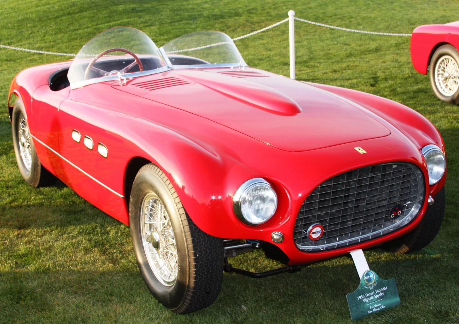 1953 Ferrari 340 MM Spyder at Pebble Beach