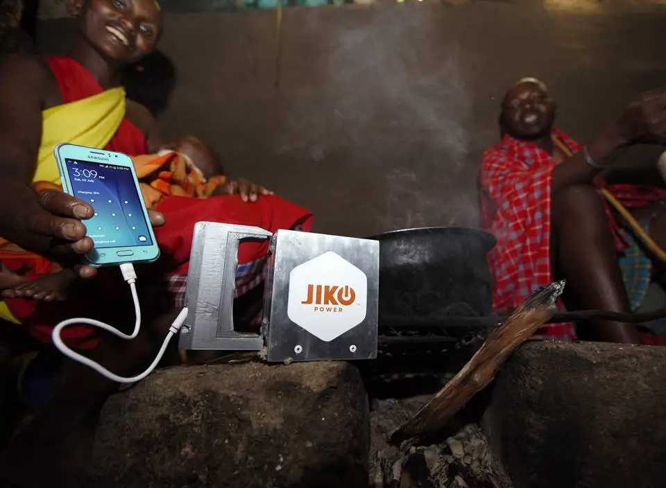 A JikoPower Spark prototype in use