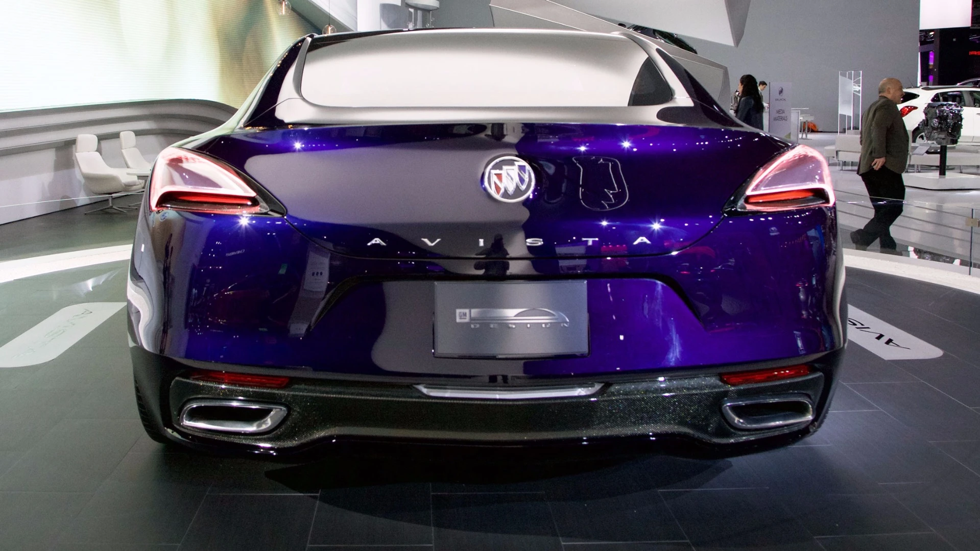 The Buick Avista on show at NAIAS 2016