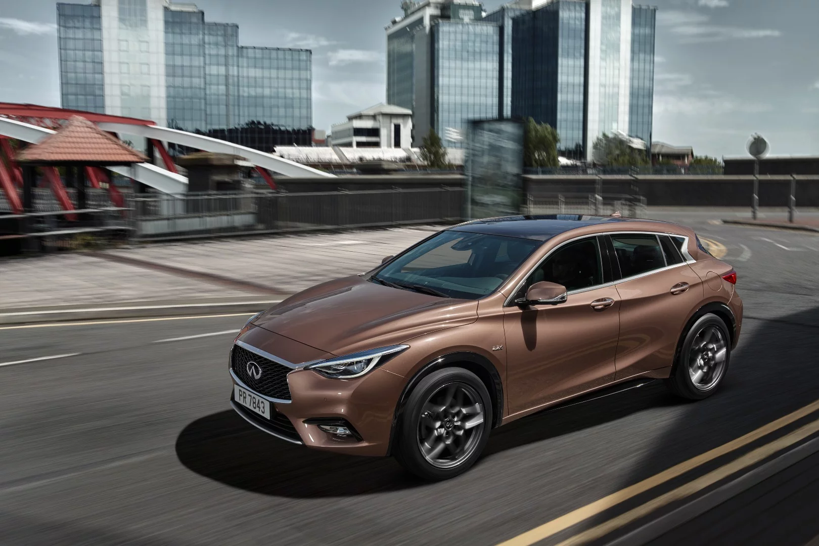 Infiniti describes the Q30 active compact as "a new type of premium vehicle for a new type of consumer"