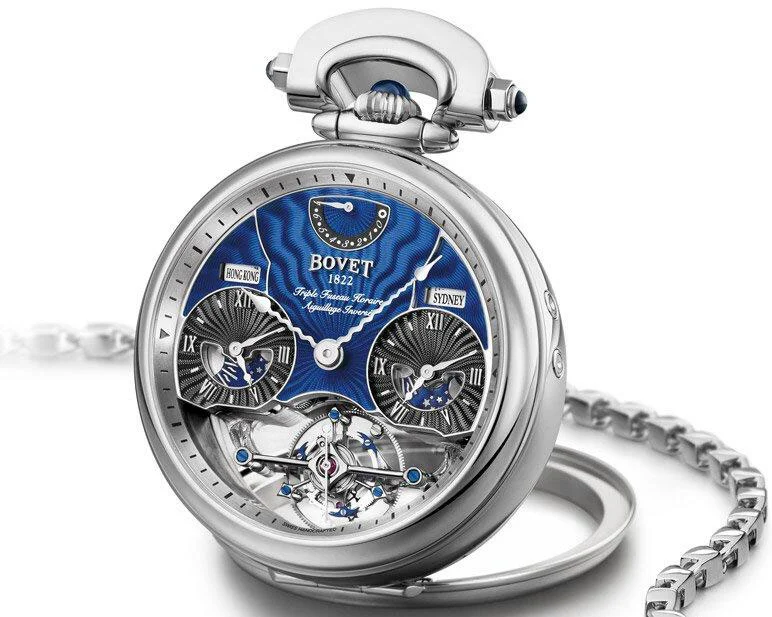 Bovet Amadeo Rising Star - 46 mm diameter. White gold. Limited edition