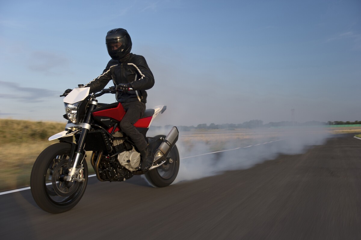 The Husqvarna NUDA 900 R streetbike