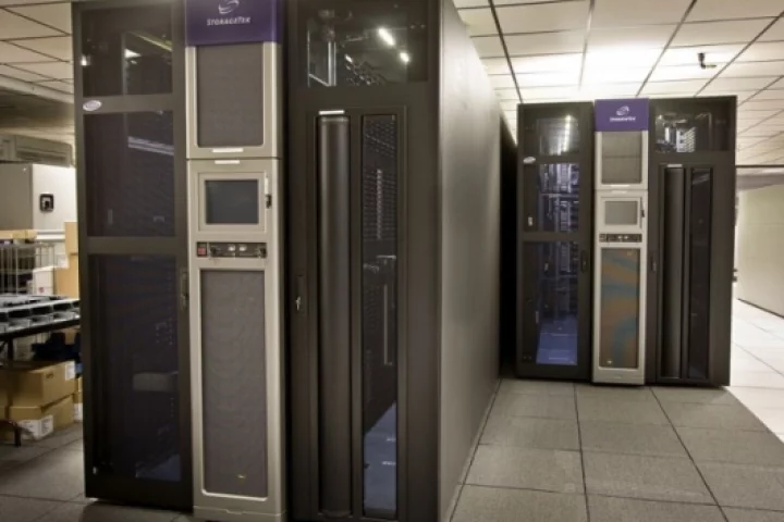 NCAR's AMSTAR digital storage library.