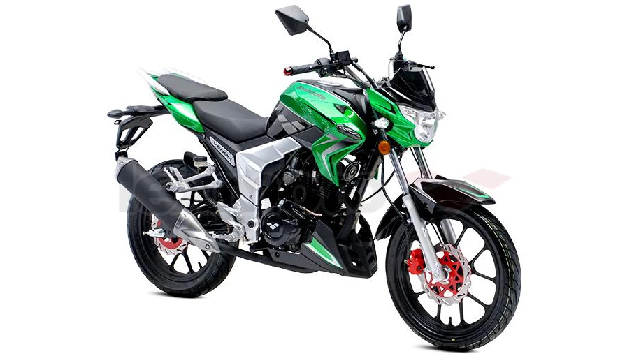 The Venom from Lexmoto may well be the cheapest motorcycle to include an audio system as standard