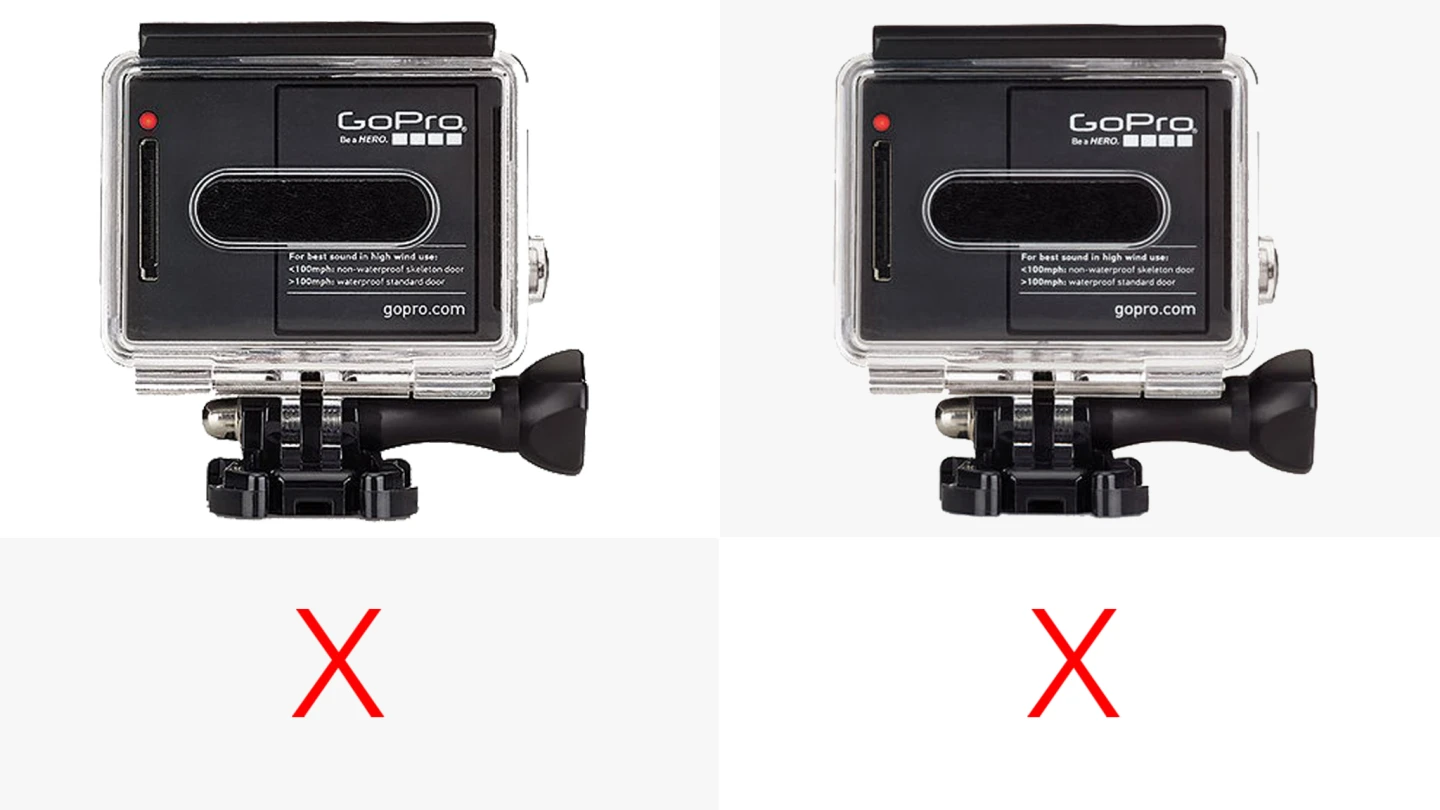 The optional LCD Touch BacPac is available for the other GoPro Hero3+ or Hero4 models without a LCD viewfinder