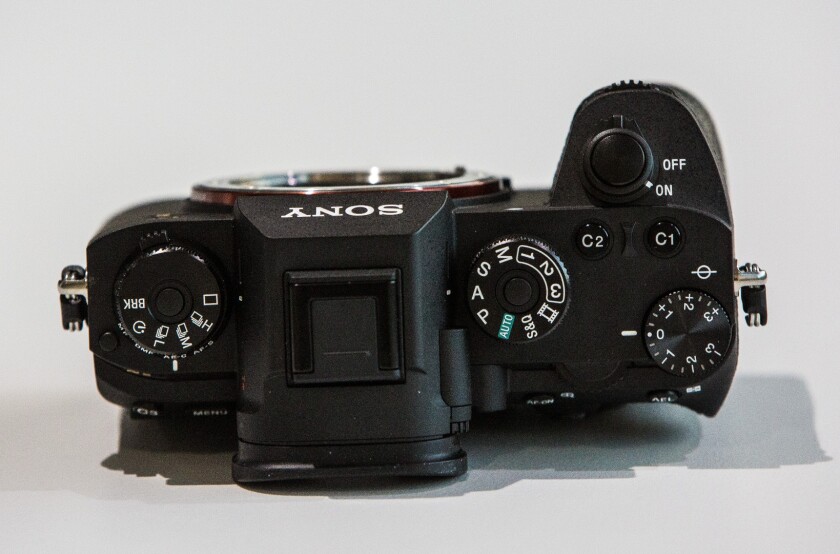 The control layout of the Sony a9 takes little time to get used to