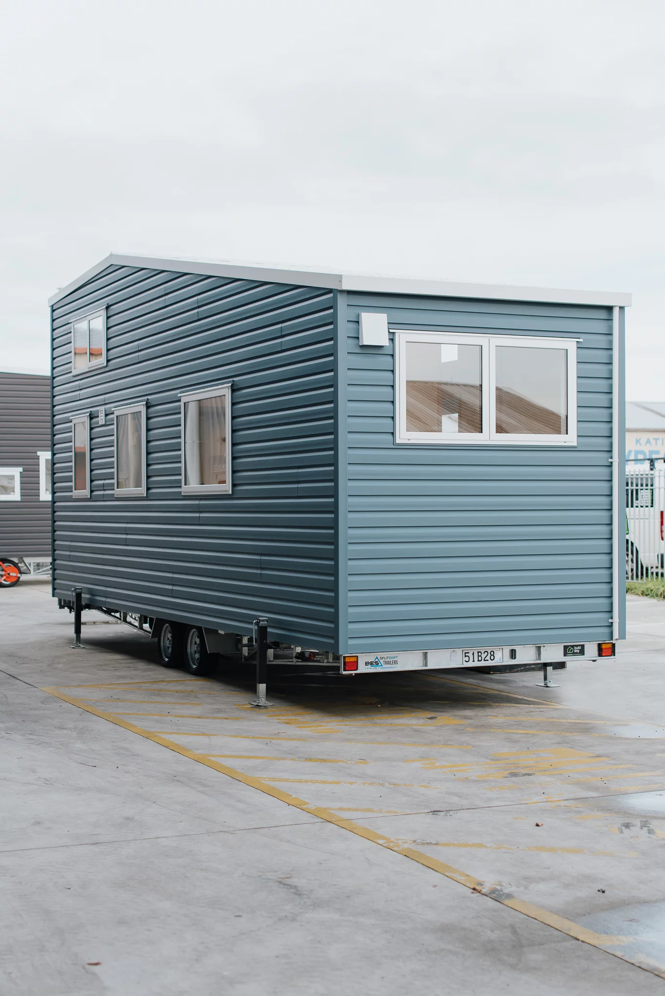 The Total Grace has a vinyl exterior