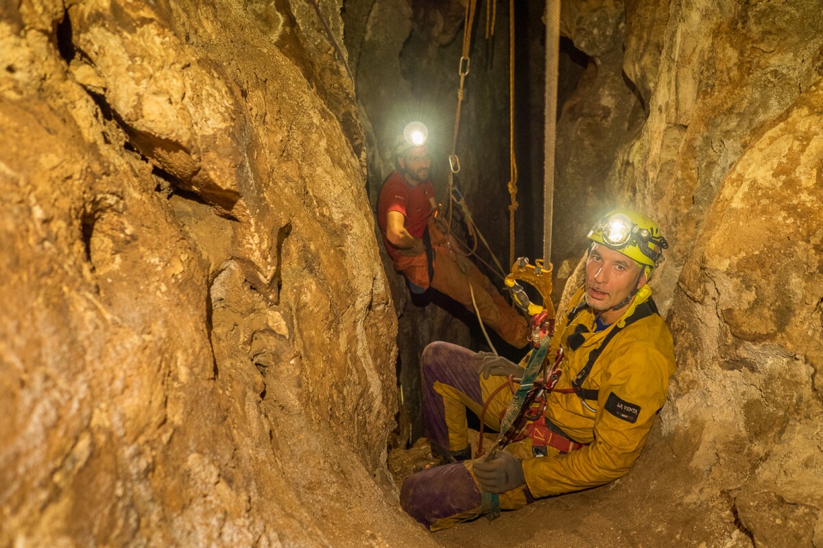 Flyability's Elios drone was used to map areas of the cave system that human explorers can't reach
