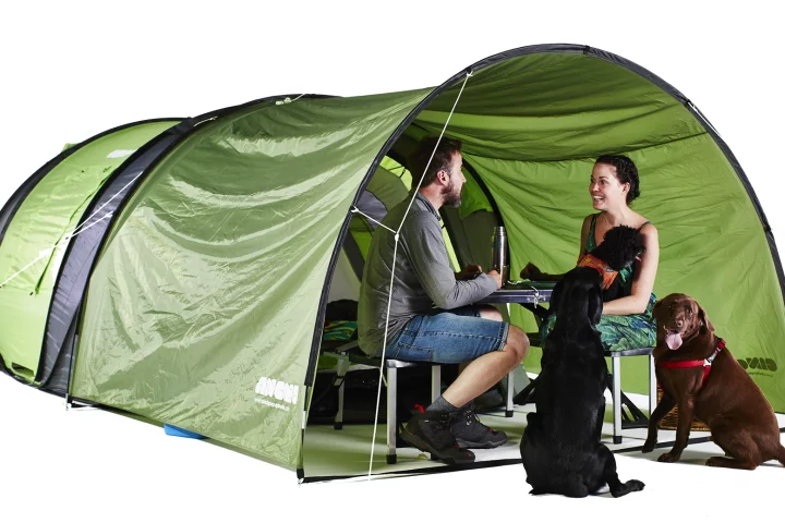 The Cinch! tent is aimed at offering convenience, comfort and quality for a "realistic price"