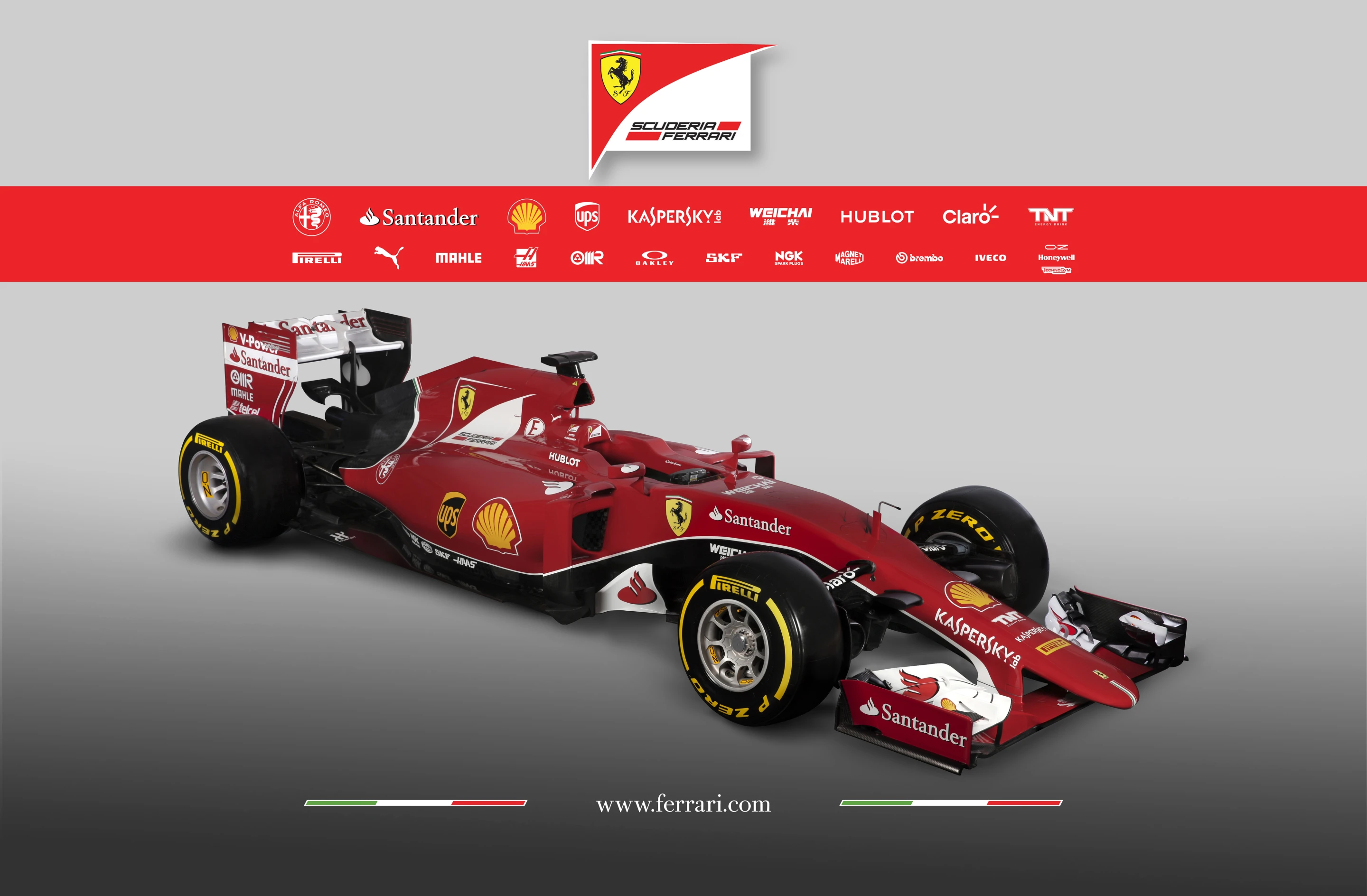 Ferrari Scuderia has rolled its SF15-T off the truck and into the public eye