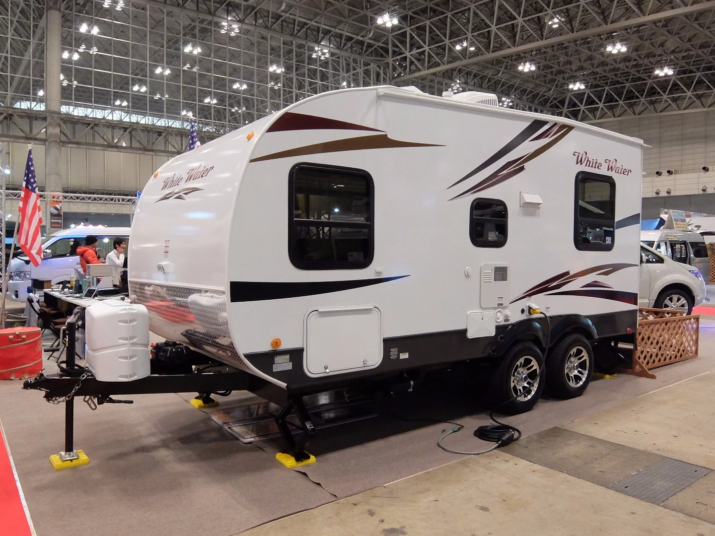 The Whitewater 827 Toy Hauler from Riverside RV