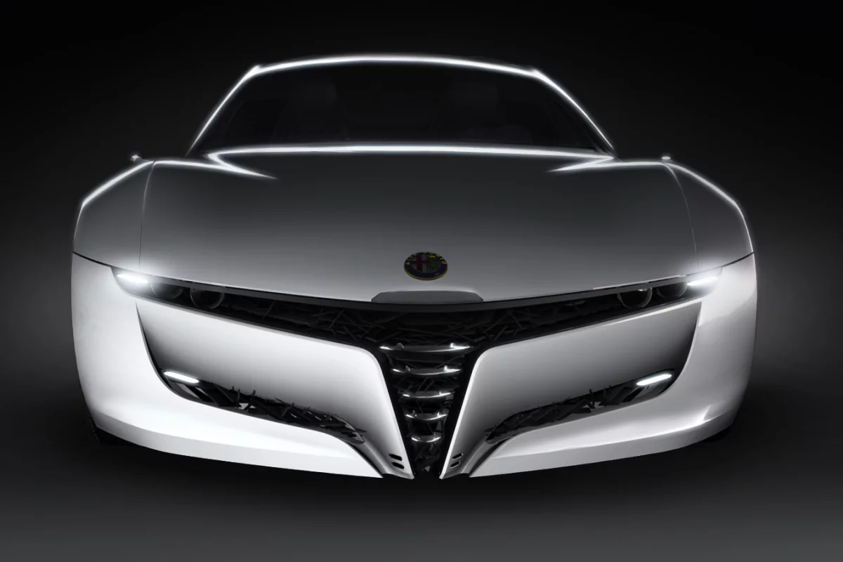 Bertone designed Alfa Romeo Pandion