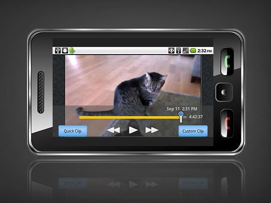 The Looxcie app can be used to edit, share or view recorded video