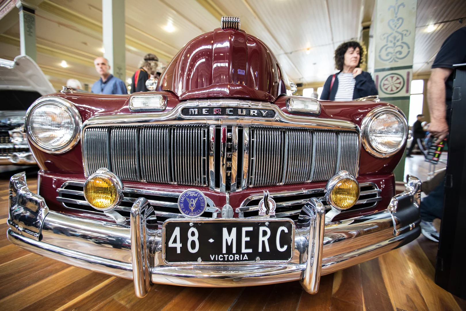 A 1948 Mercury 89M Convertible on show at Motorclassica 2014 (Photo: Nick Lavars/Gizmag)