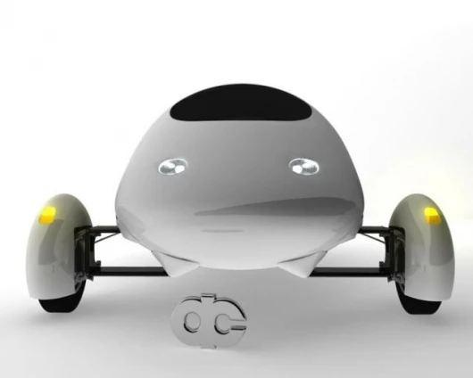 An early image of what would become the Aptera Typ-1