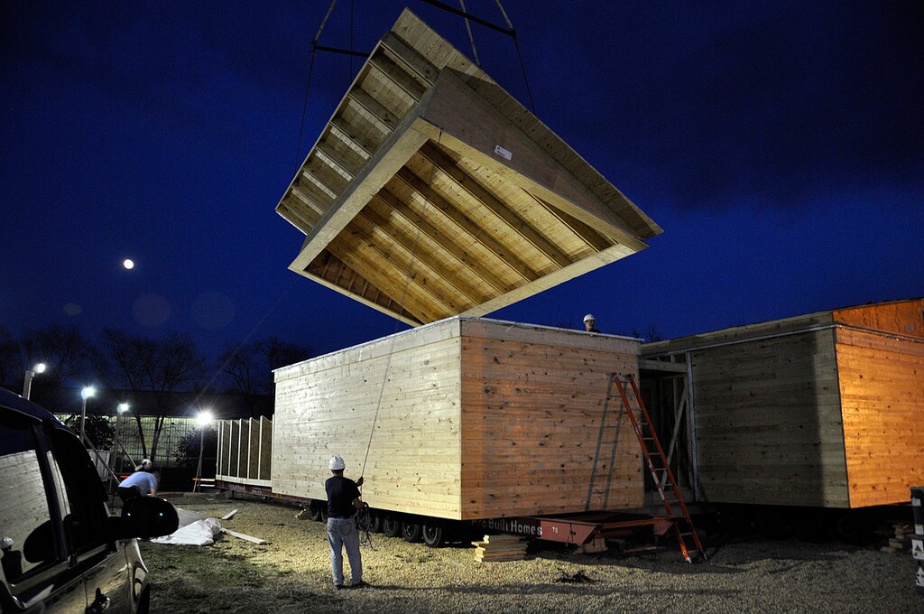 The WaterShed under construction