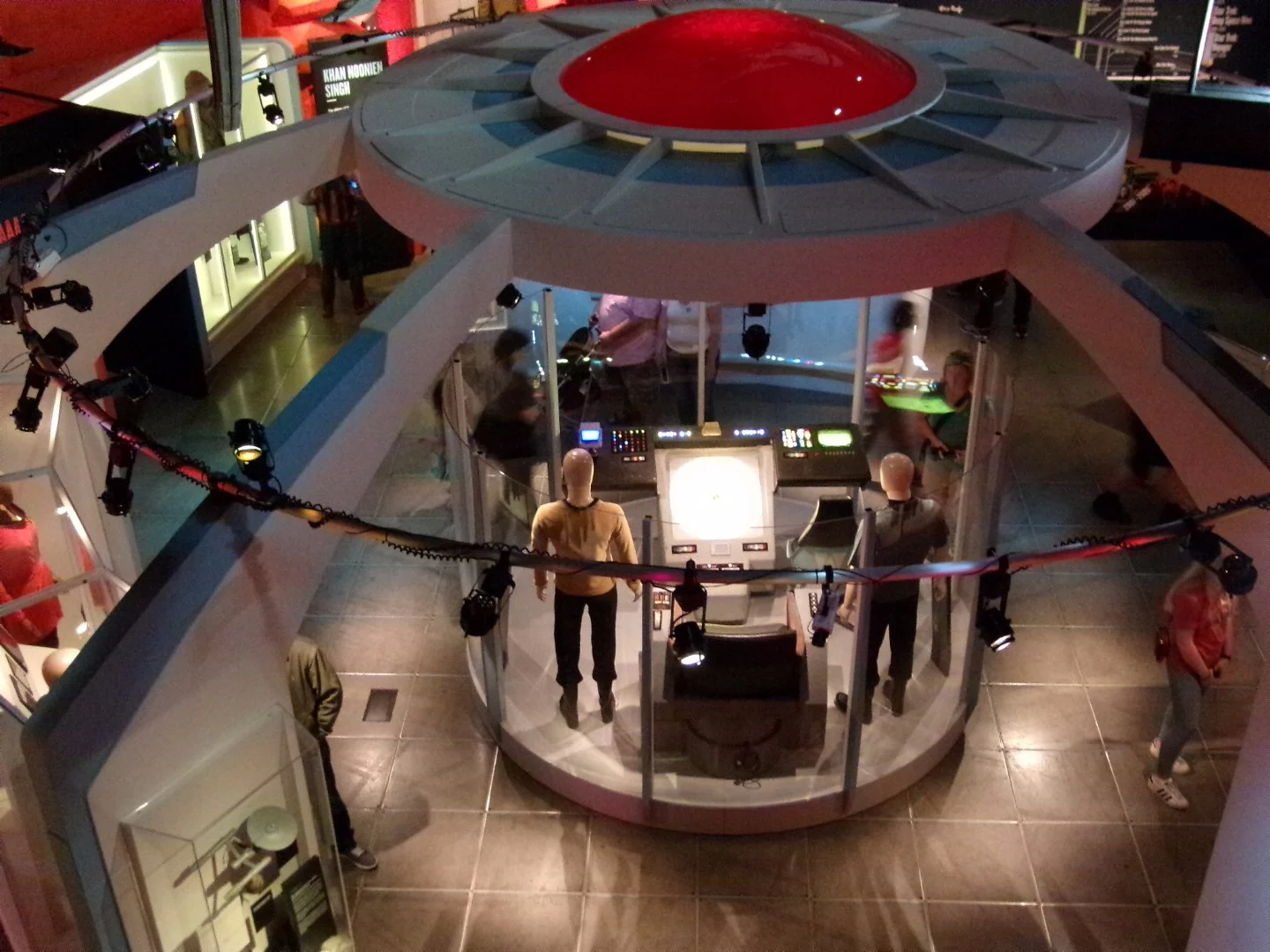 The EMP exhibit covers 50 years of Star Trek