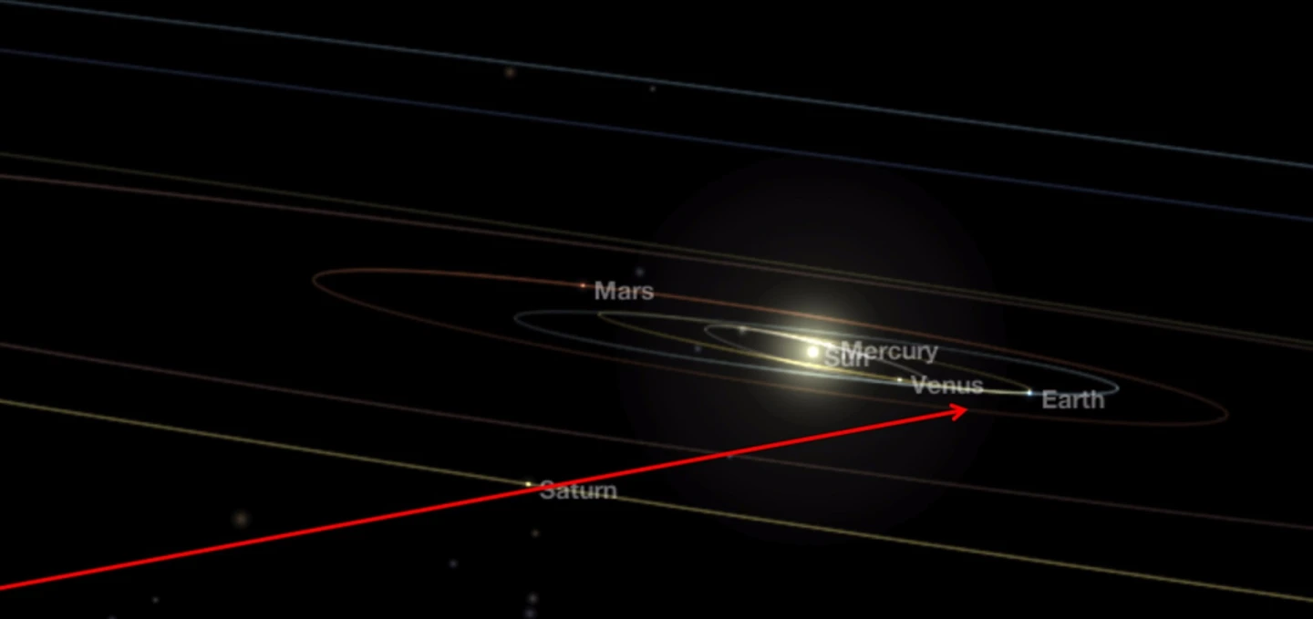The confirmation signal took 4 hours and 25 minutes to reach Earth
