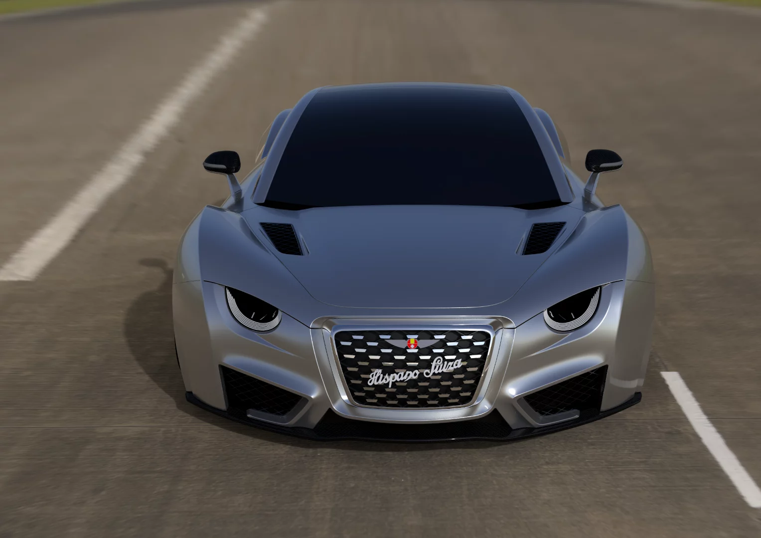 Aggressive front profile is almost conservative