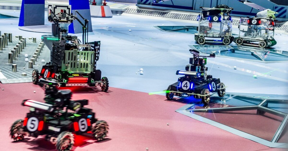 Robotic Rivals Chinese students triumph in international robot battle