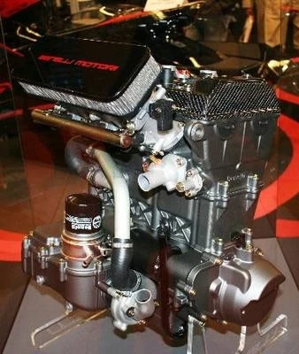 HSR-Benelli Series-R three cylinder engine