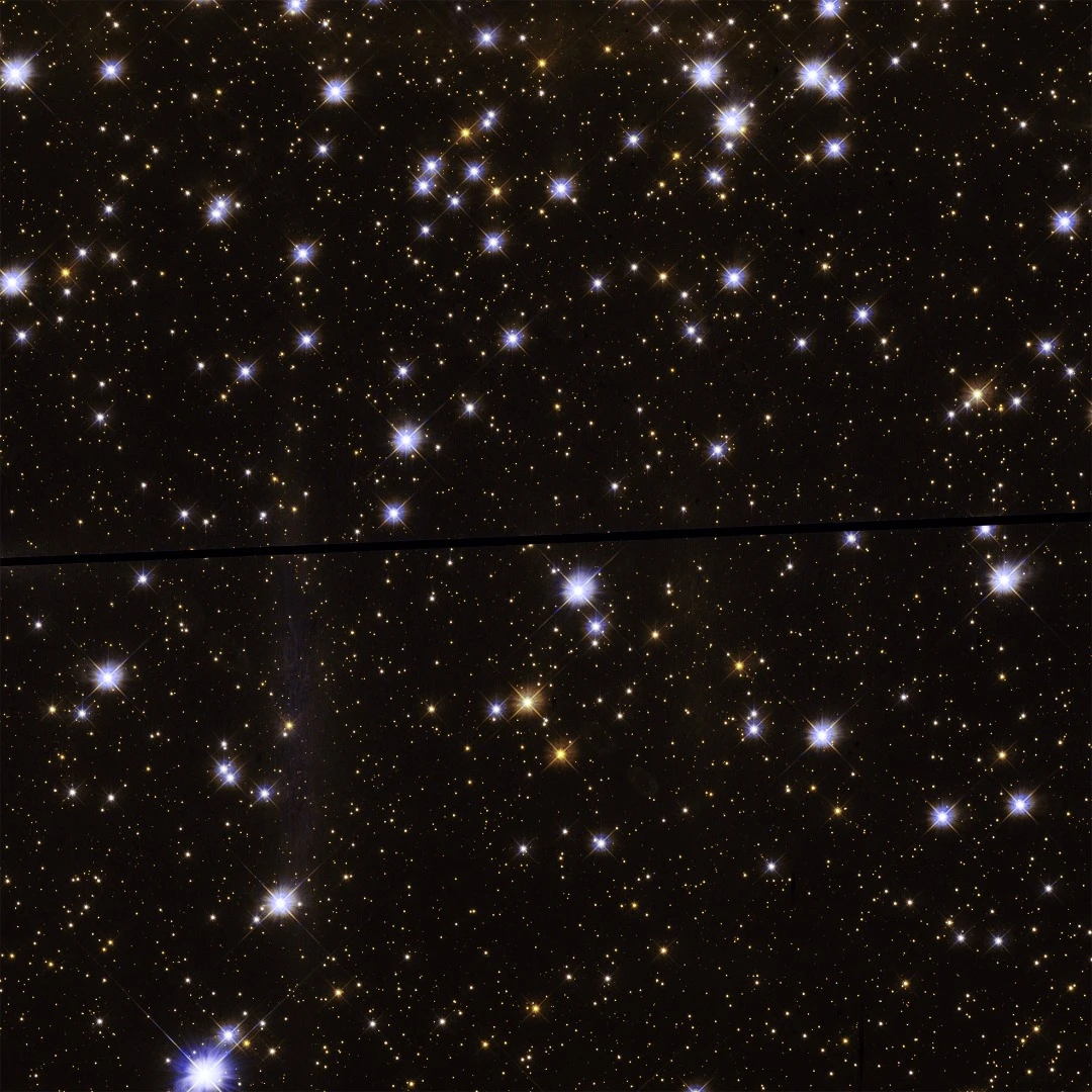 M11, also known as the Wild Duck Cluster, is an open star cluster located 6,200 light-years from Earth in the direction of the constellation Scutum