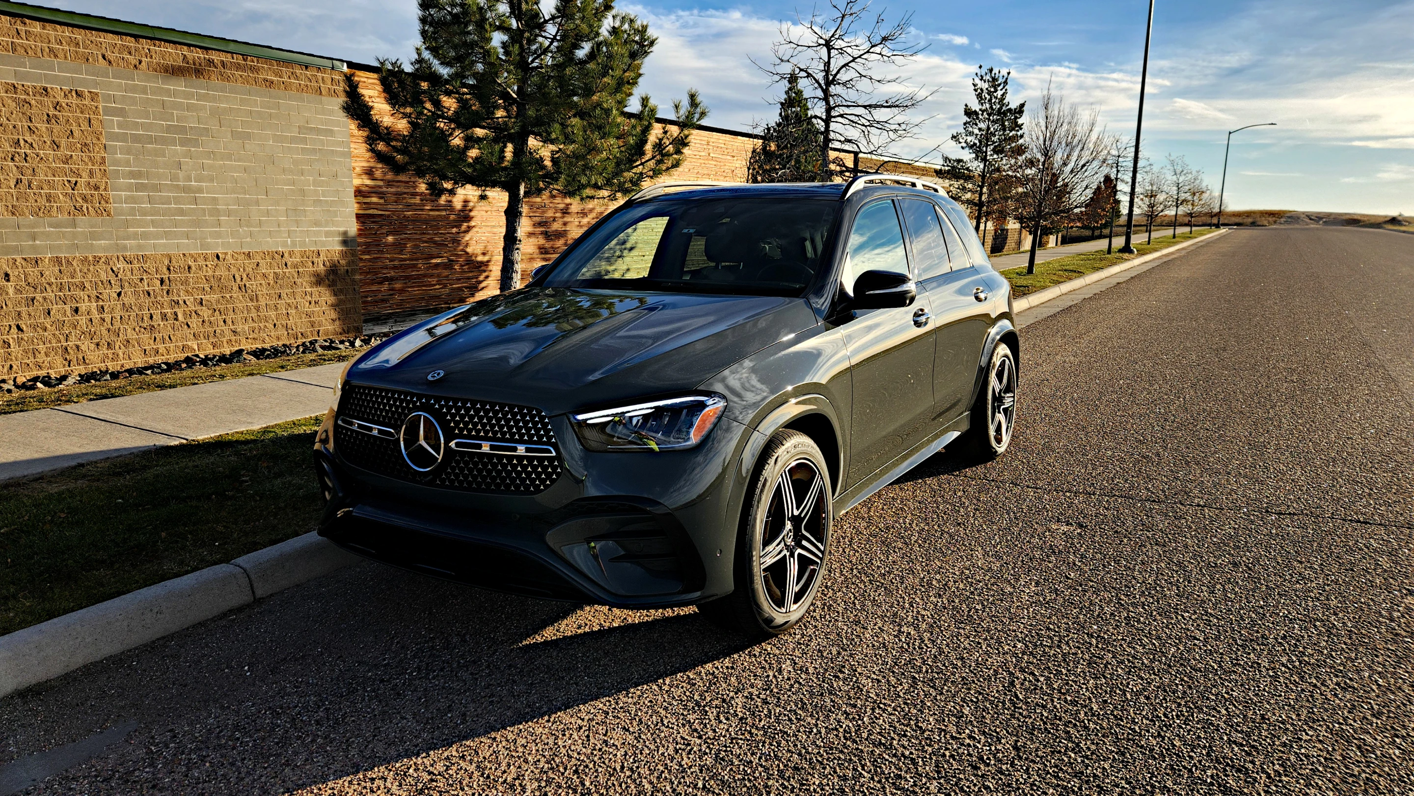 2026 Mercedes-Benz GLE driving with a refined, confident stance