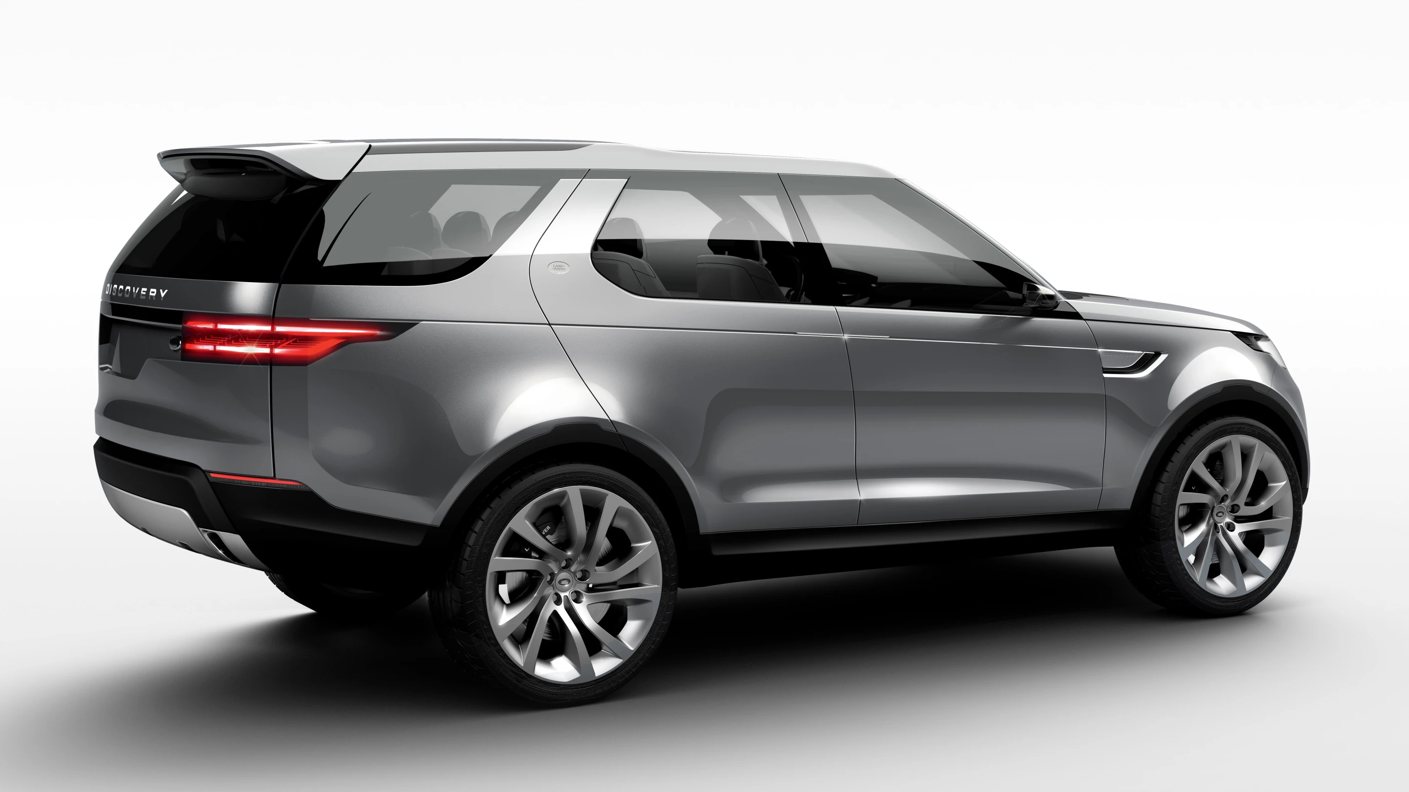 The Land Rover Discovery Vision concept a Tribeca Grey finish