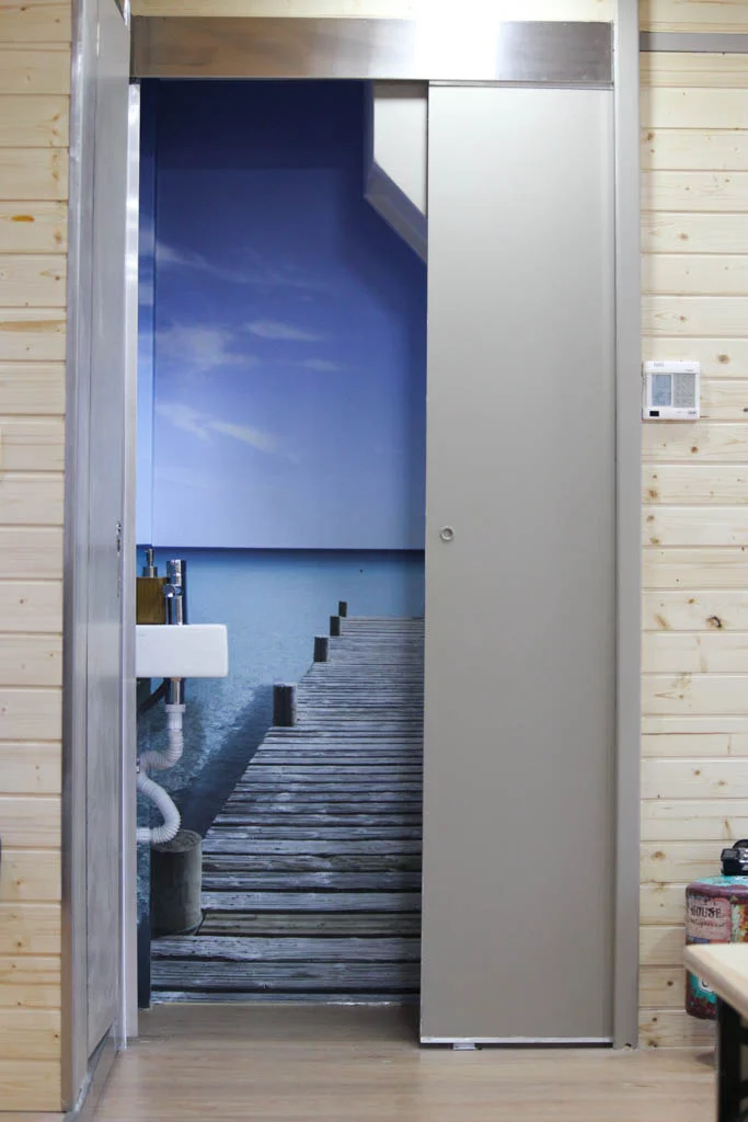 Inside the Truck Surf Hotel