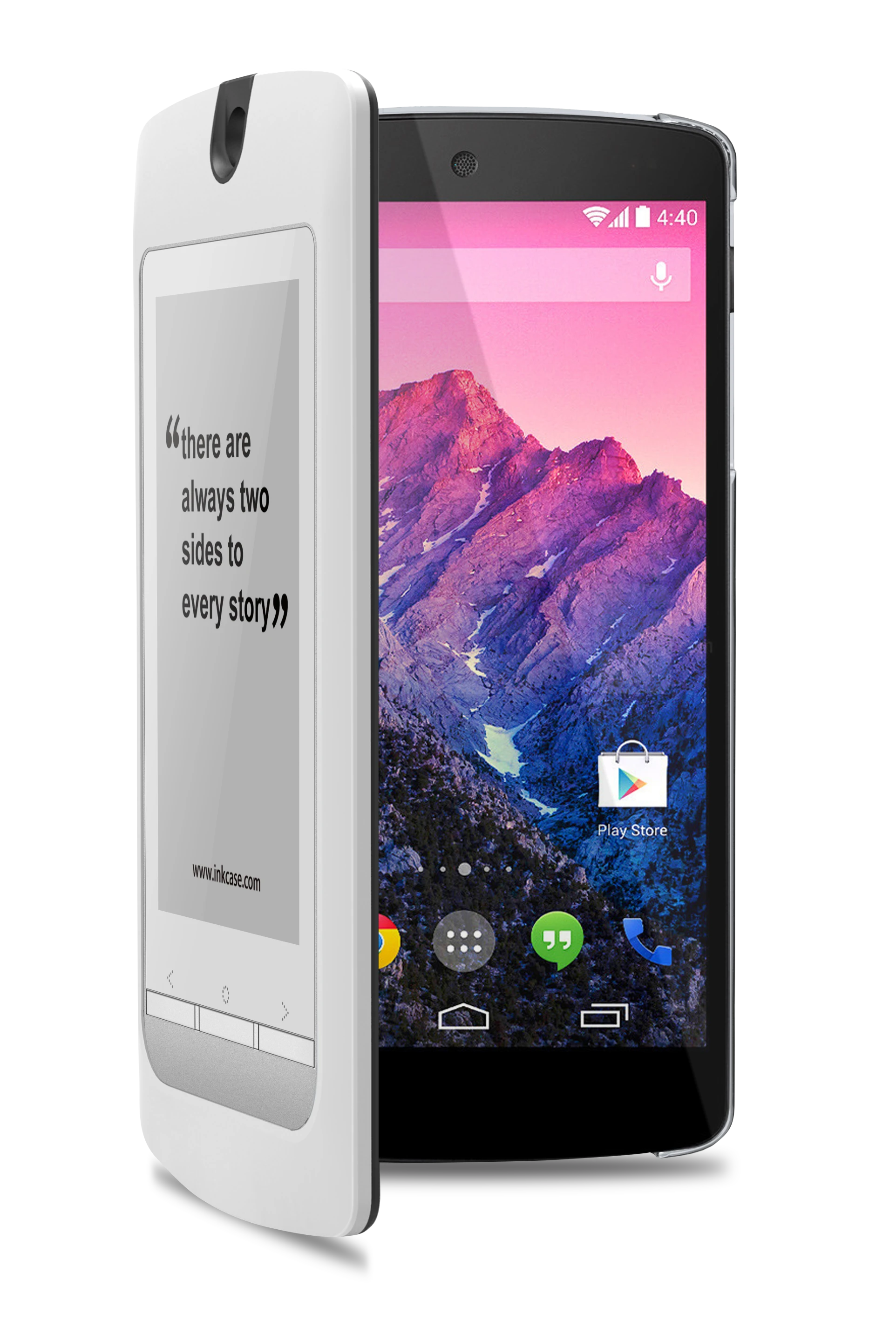 The InkCase+ is compatible with Android 4.3 or later
