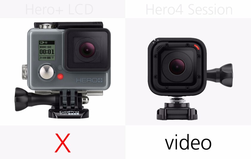 GoPro Hero+LCD and GoPro Hero4 Session Protune