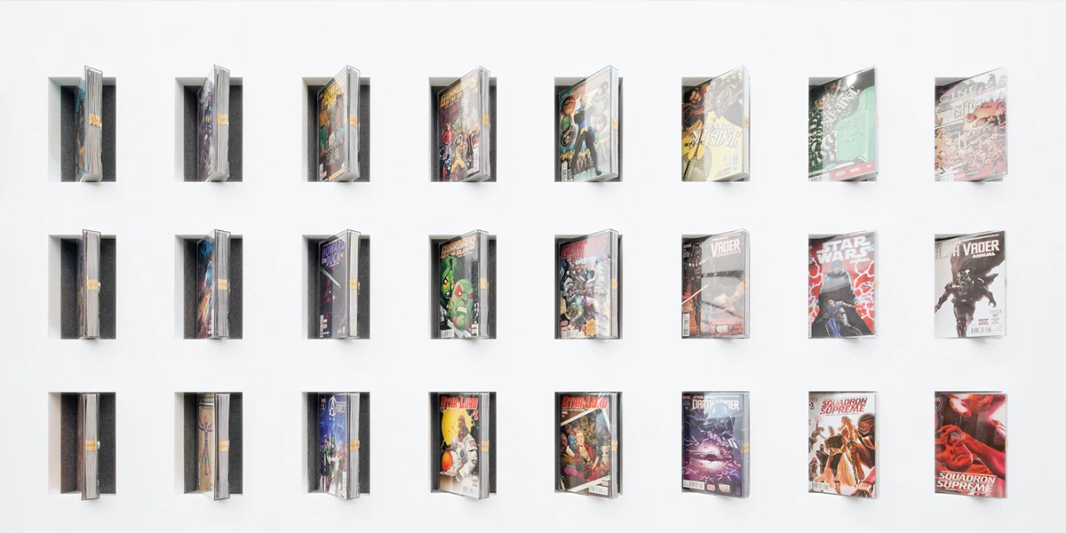 The Polyphony store in Beijing, which houses Marvel comics and limited edition vinyl, earned a "Highly Commended" award in the retail category of the 2017 Inside Awards