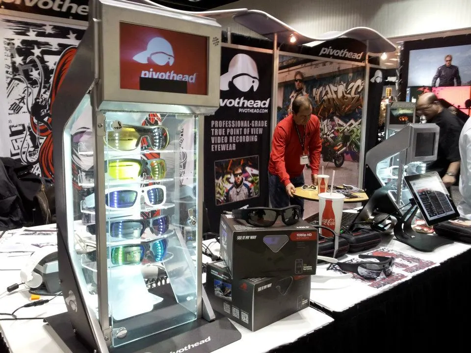 Pivothead displayed its wares at the 2012 Indianapolis Dealer Expo (Photo: Pivothead)