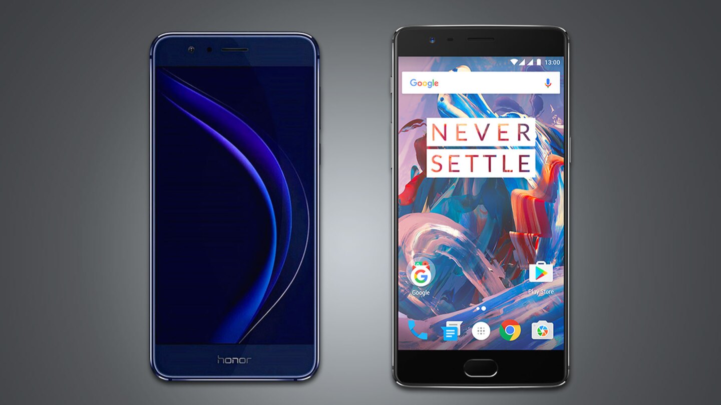 Honor 8 Vs Oneplus 3
