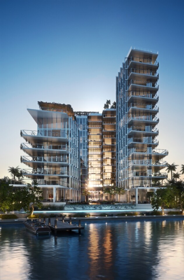 Monad Terrace is located in Miami's South Beach Bay area