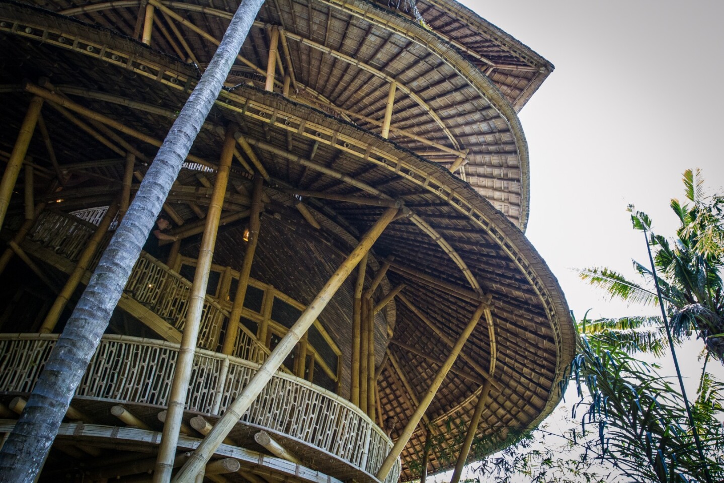 Just like the Garden Villa, the Temple House is spread across three levels