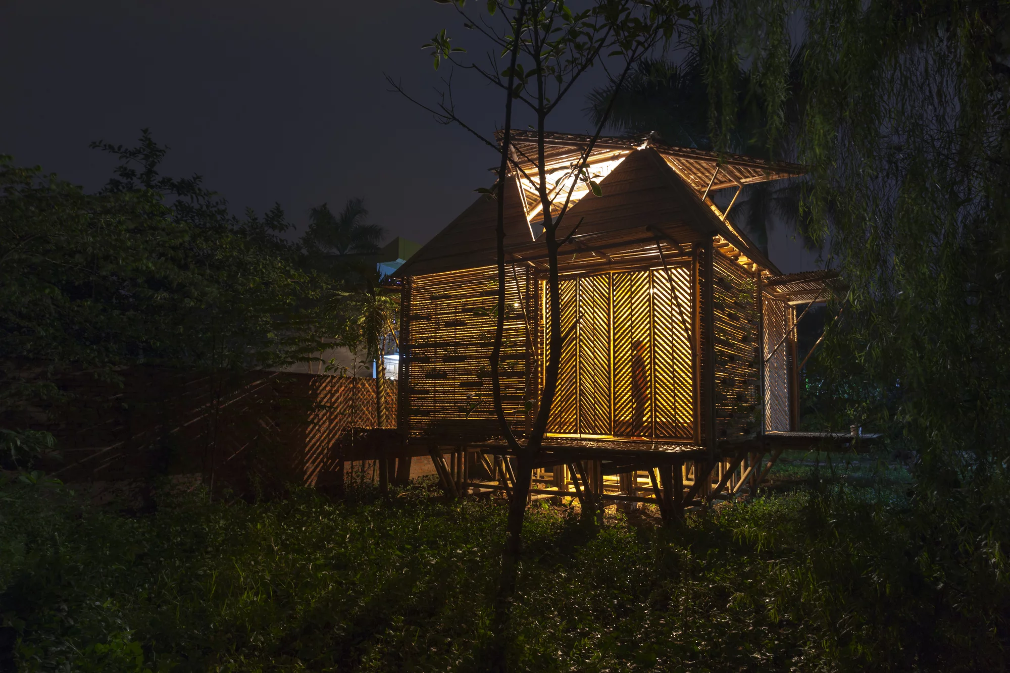 The Blooming Bamboo home, by Vietnamese architectural firm H&P Architects (Photo: Doan Thanh Ha)
